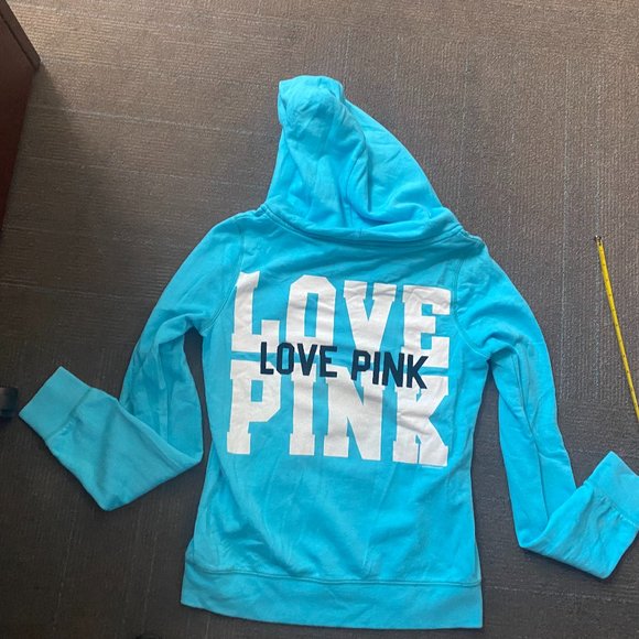 PINK Sweatshirt- Hoodie/Zipper - Picture 4 of 4